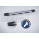 Пороги алюминиевые Rival BMW-Style для Honda Pilot 2016-2021