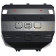 Защита картера и КПП Автоброня, сталь 2 мм для Geely Atlas 2018-2021